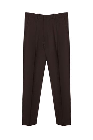 Pantaloni in misto lana vergine marrone BE ABLE | SANDYMTCACAO